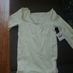 Tshirt Unused FREEPEOPLE ivory